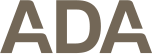 The logo for the ADA